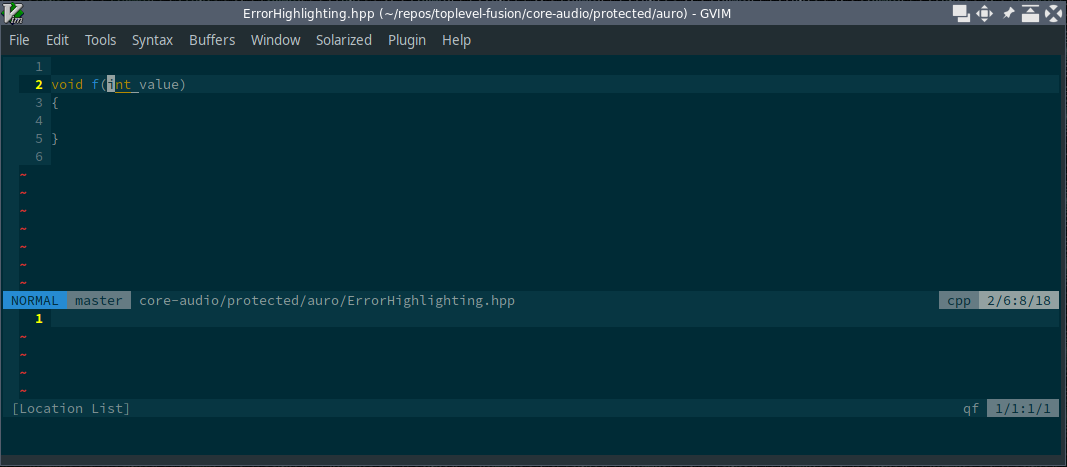 error highlighting in gvim/vim is not cleared · Issue #422 · neoclide ...