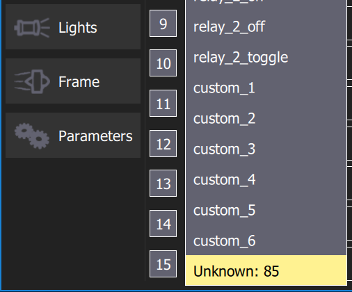 missing functions, unknown:85