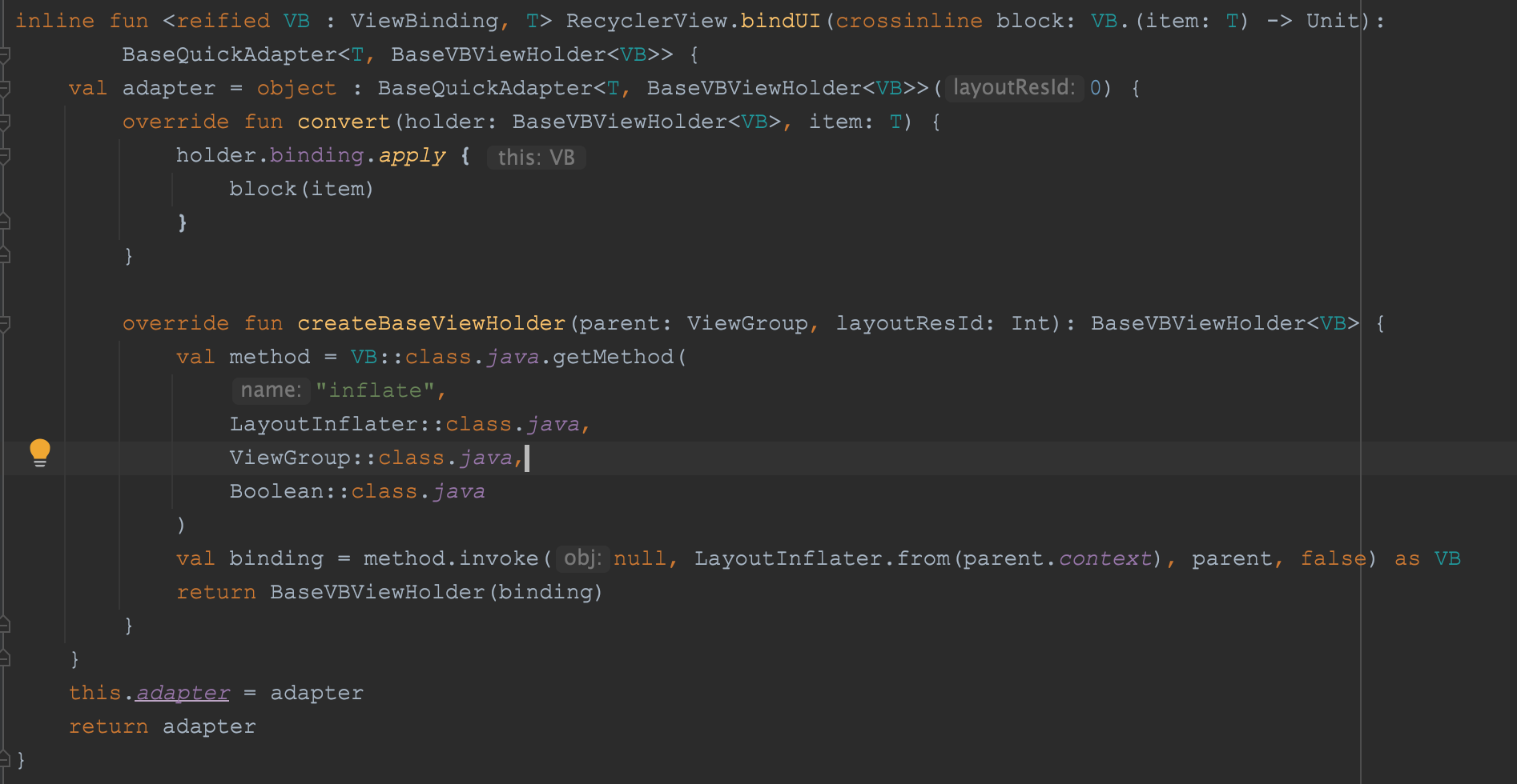 如何在BaseQuickAdapter中使用viewBinding · Issue #3138 · CymChad ...
