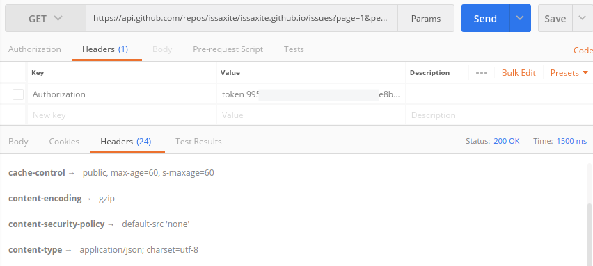 利用github api获取issue · Issue #44 · isaaxite/blog · GitHub