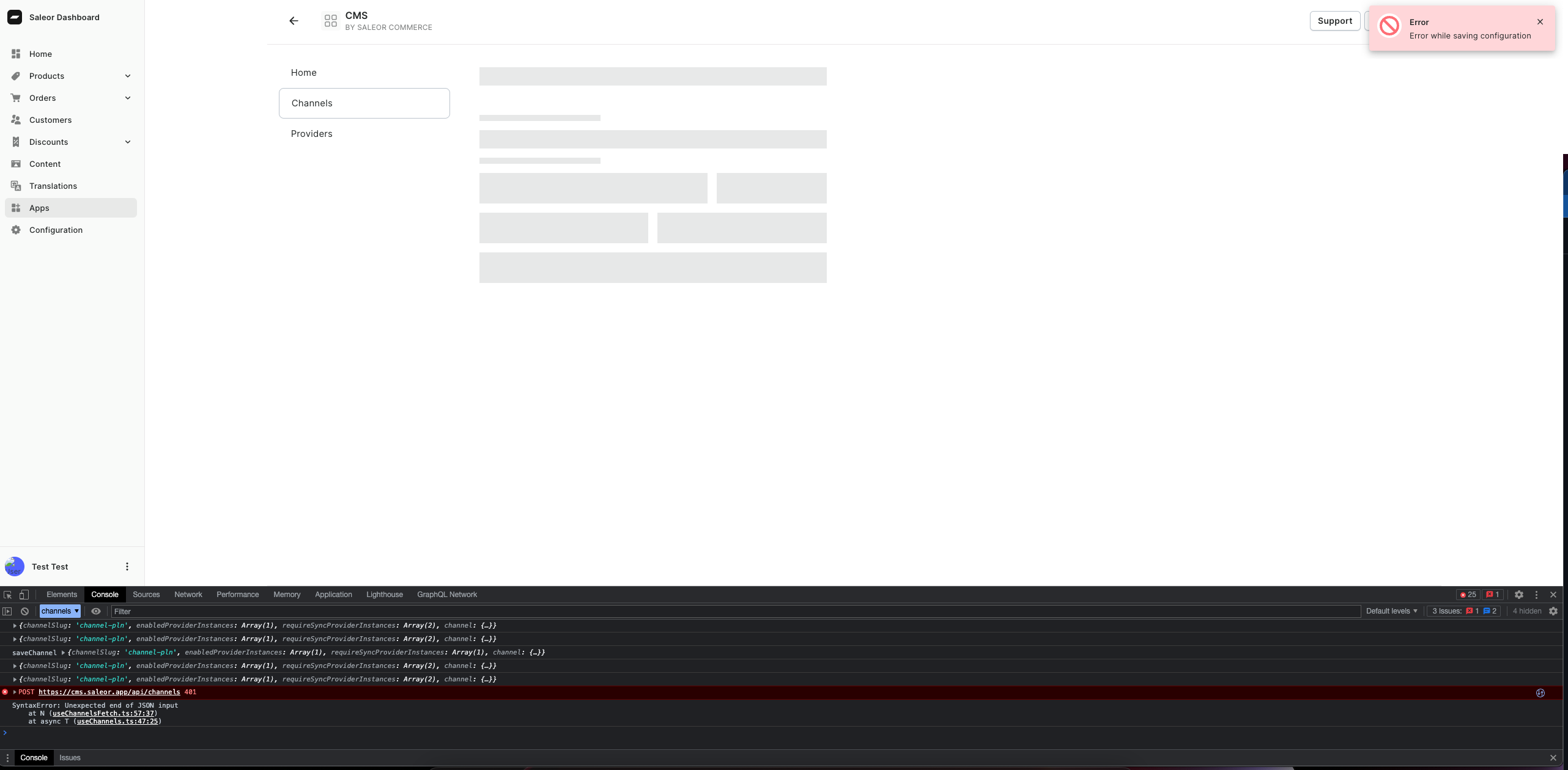 QA: CMS App - bulk products upload · Issue #372 · saleor/apps · GitHub