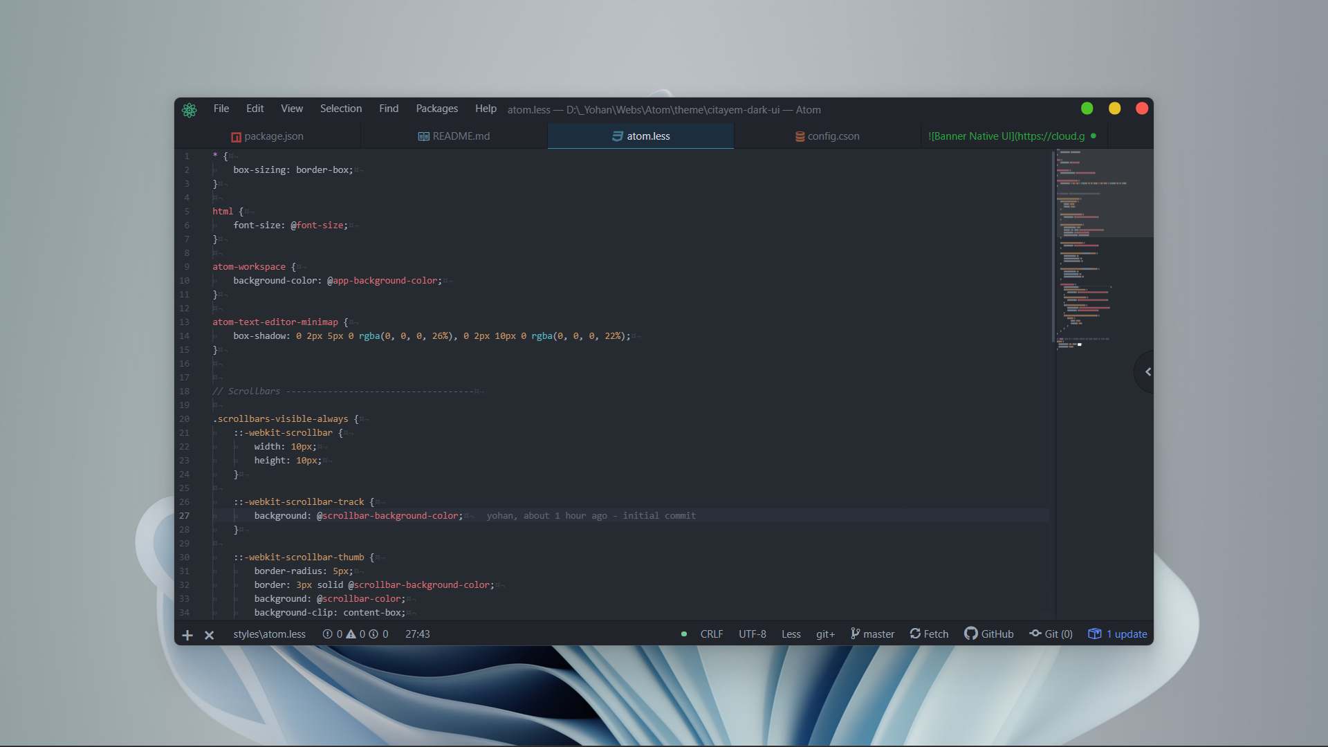 GitHub - psycho-pico/citayem-dark-ui: Citayem Dark UI. An Atom theme by ...