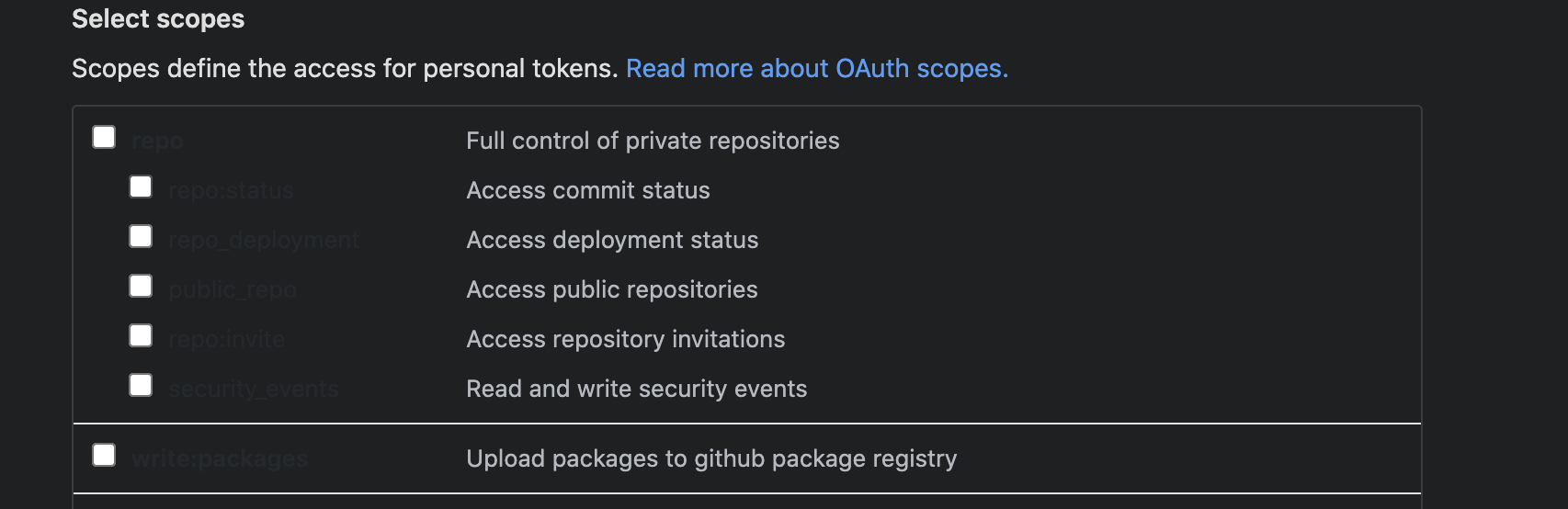 Token settings · Issue #23 · one-dark/github-one-dark-theme · GitHub
