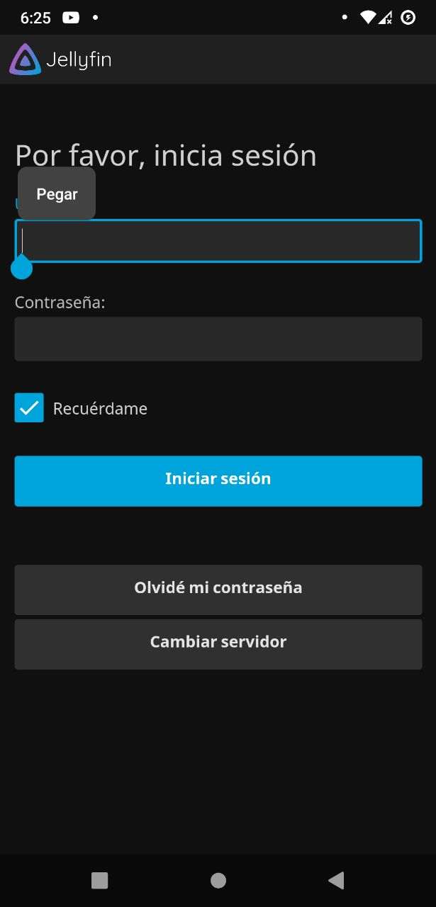 Account Manager login · Issue 163 · jellyfin/jellyfinandroid · GitHub