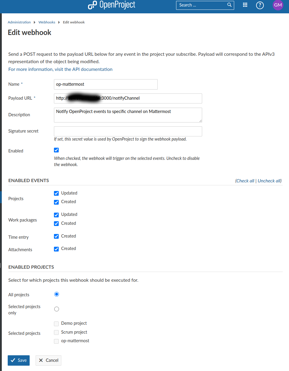 Openproject notification · girish17 op-mattermost · Discussion #36 · GitHub