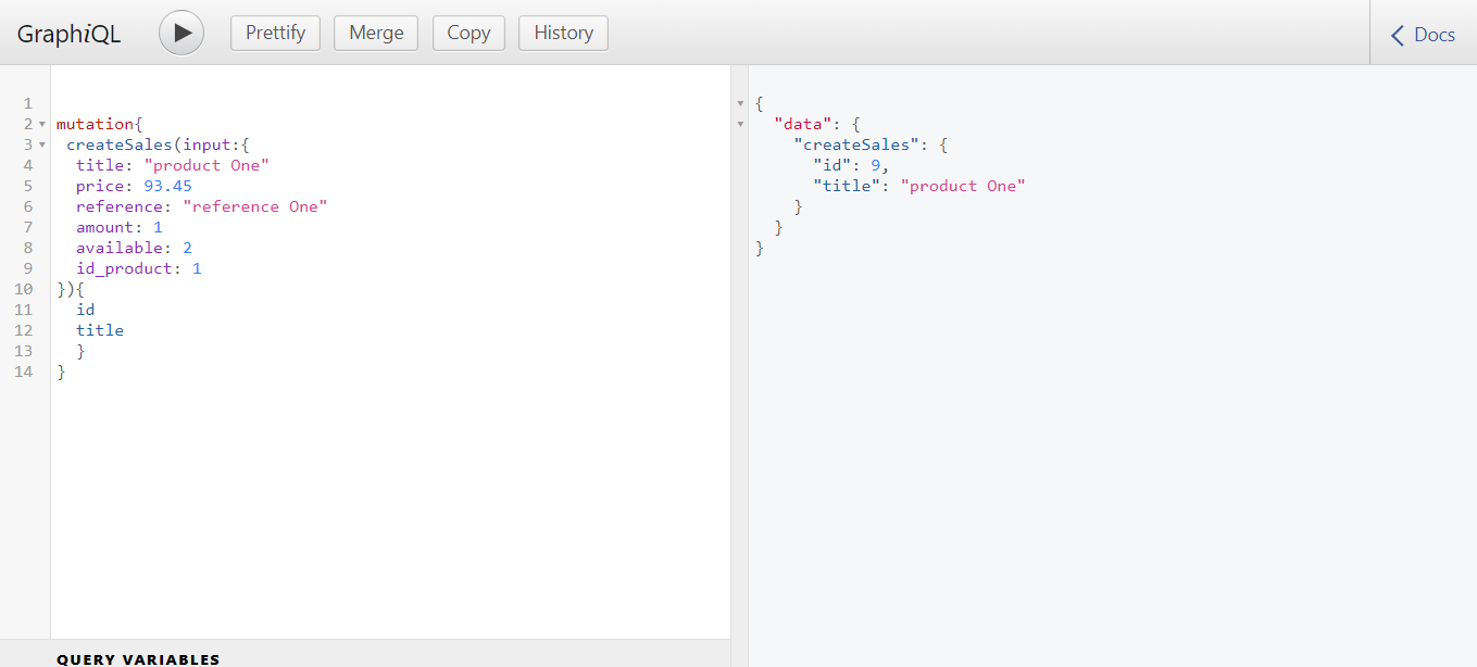 GitHub Backend application test for