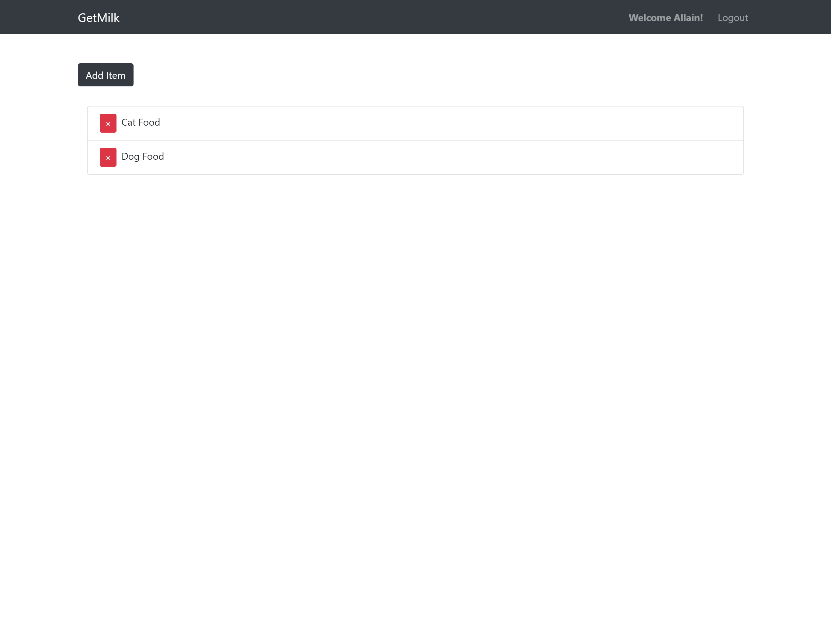 GitHub - AllainPurrnal/GetMilk: A Lightweight Shopping list app that's ...