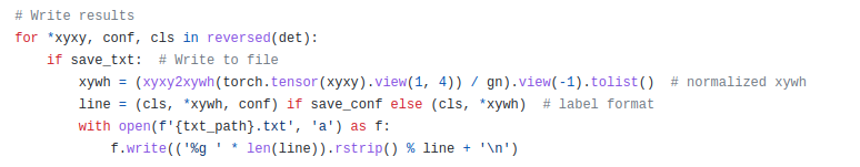Understanding the label text file contents of yolov5 inference · Issue ...