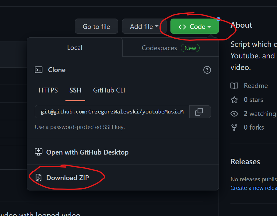 GitHub - GrzegorzWalewski/youtubeMusicMixScript: Script which downloads ...