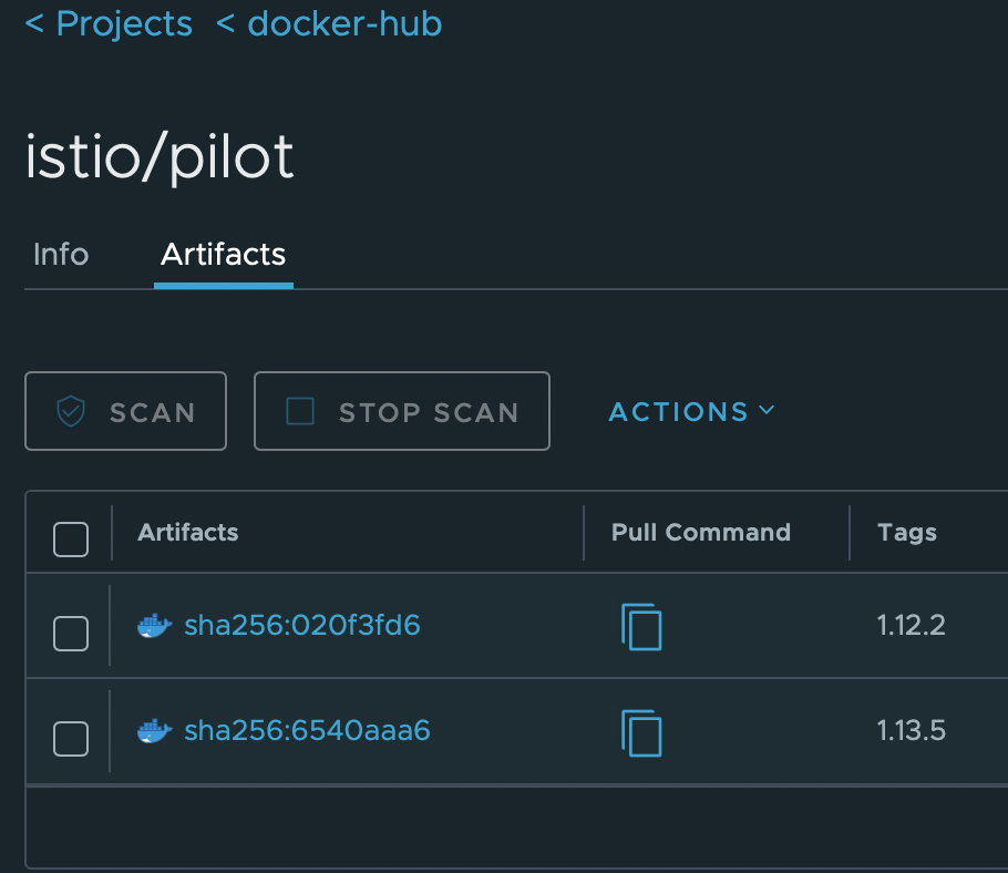 Tags for images from docker hub libraries and quay.io in proxy cache ...