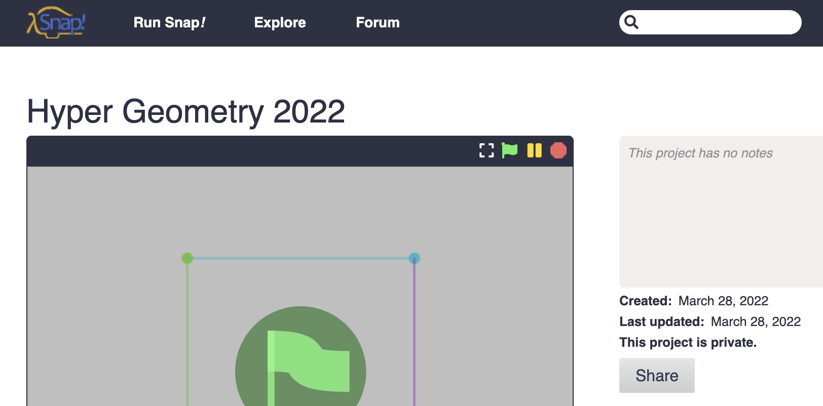 share publish unshare