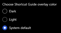 Shortcut Guide