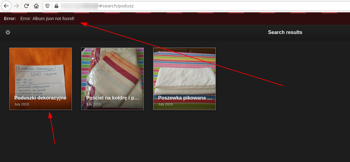 Error: "Album JSON not found!" · Issue #912 · LycheeOrg/Lychee · GitHub