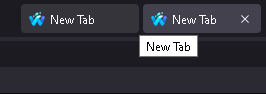 Unable to click a tab top of the screen when there's more than one row ...