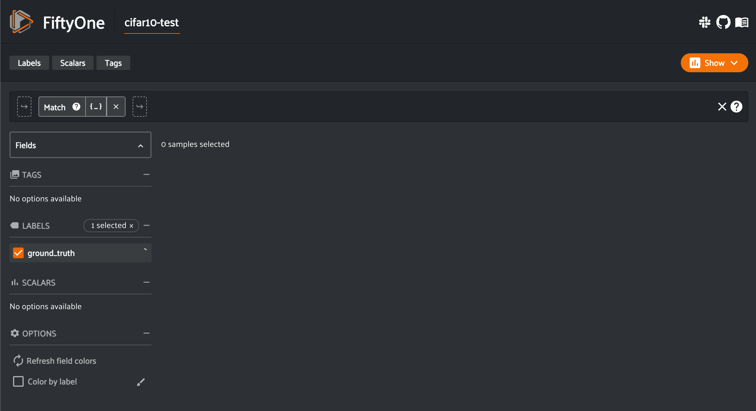 [BUG] Field stats don't load on empty views · Issue #737 · voxel51 ...