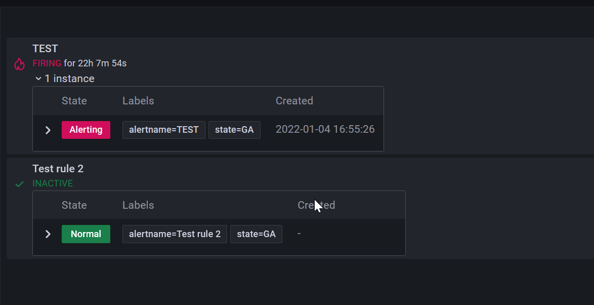 Alert List Panel to display flat list of alert instances · Issue #43732