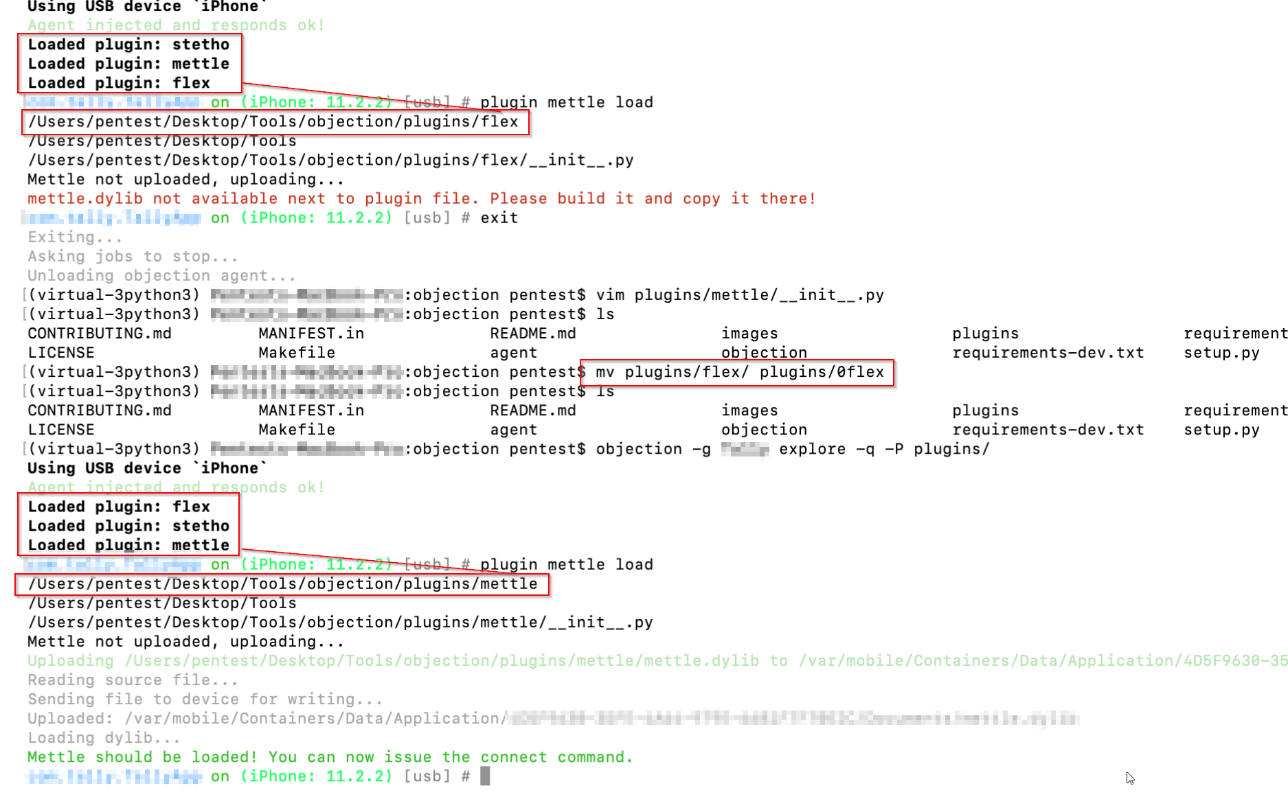 Wrong folder on plugin load · Issue #287 · sensepost/objection · GitHub