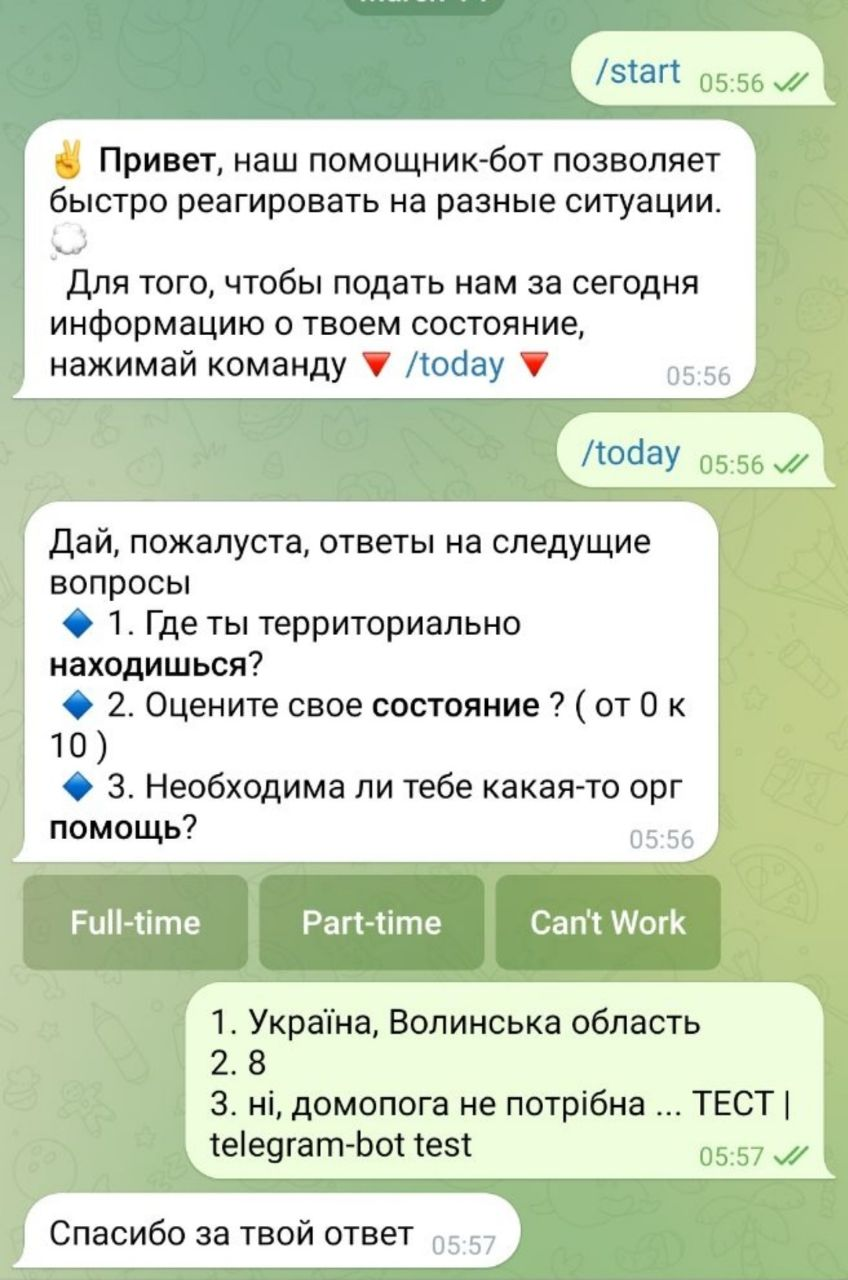 Github Matematik1903 Telegram Bot Telegram Bot For Daily Survey Of Employees Github Matematik1903 Telegram Bot Telegram Bot For Daily Survey Of Employees