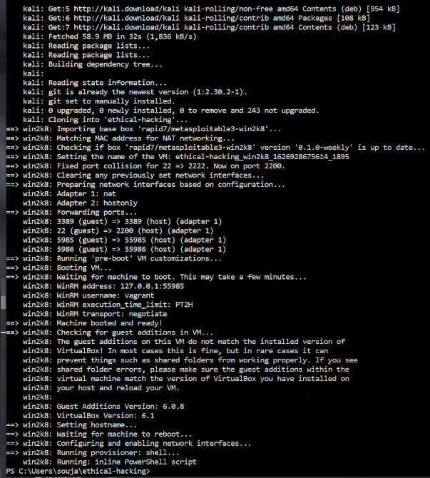 GitHub - souja67/ethical-hacking: Repository for Infrastructure as Code ...