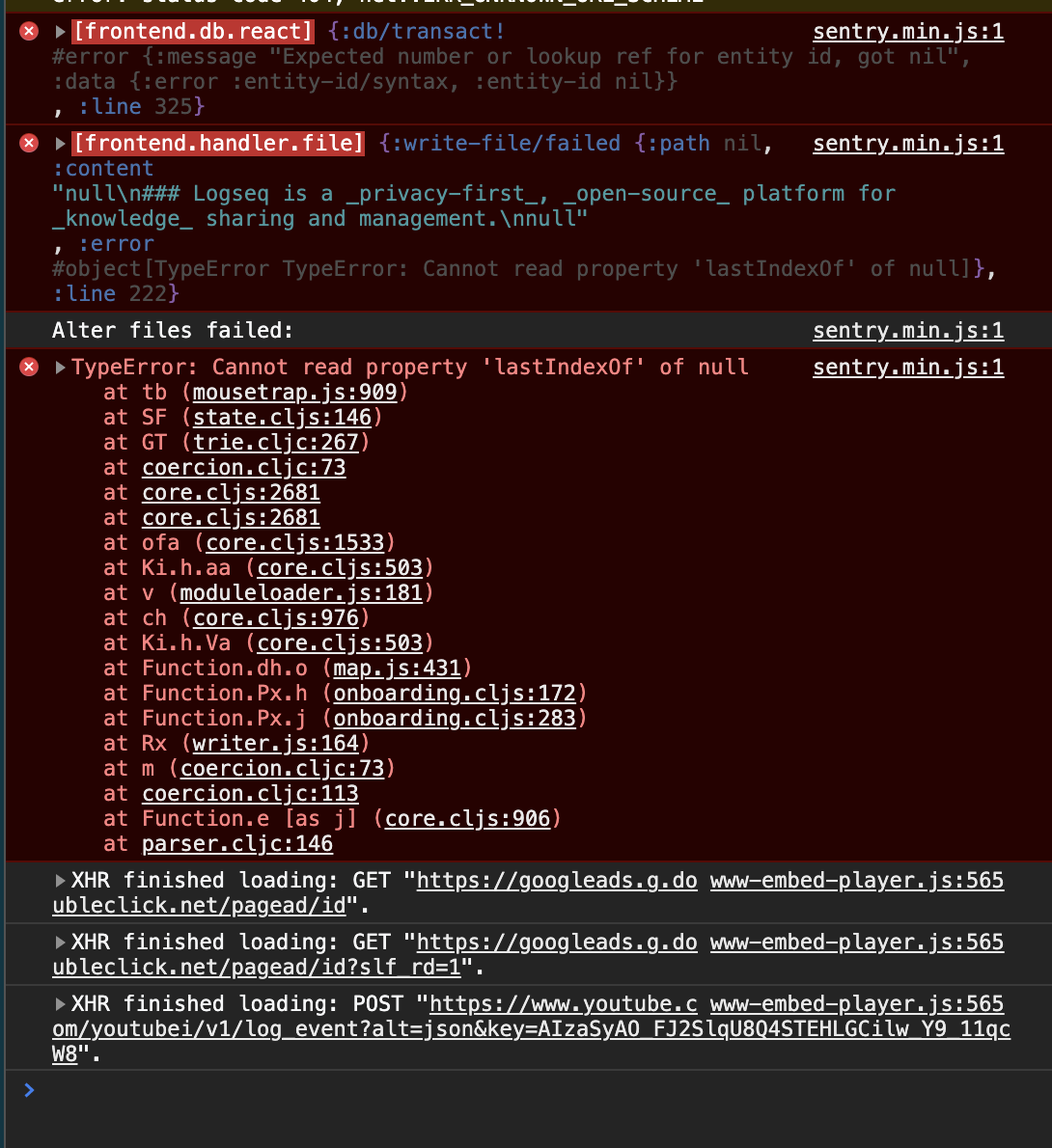 拖拽block到侧边打开的新页面时报错 · Issue #1062 · logseq/logseq · GitHub