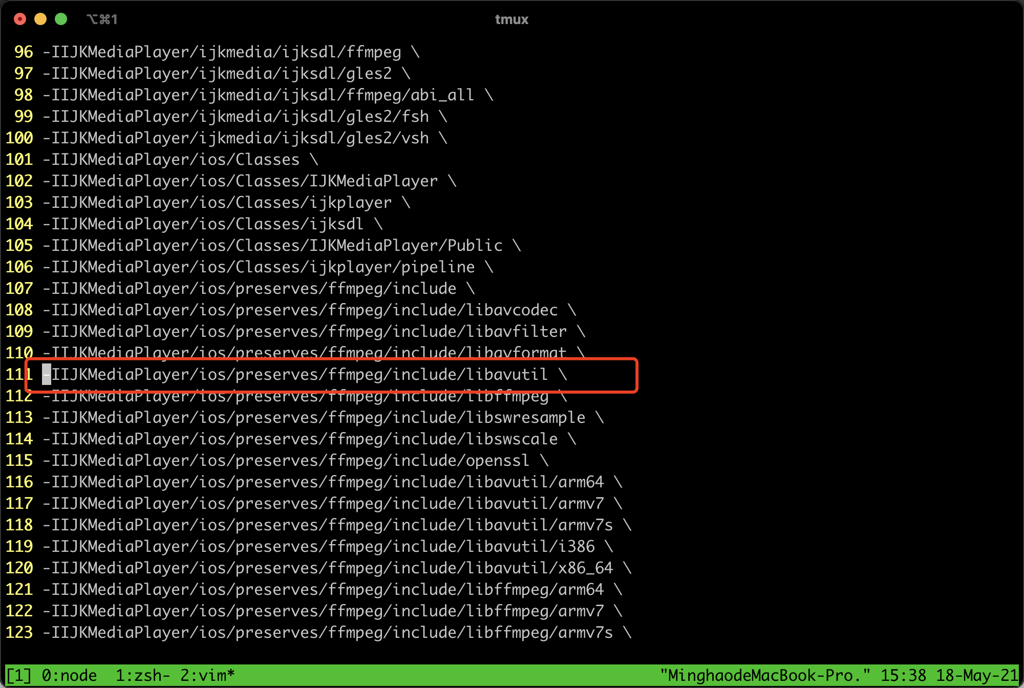 Xcode 12.5 build error | Minghao Xue