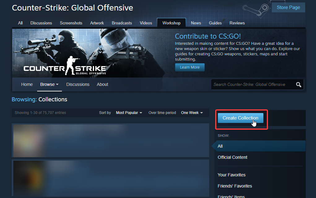 How to Create a Steam Workshop Collection for Your GMOD Server 