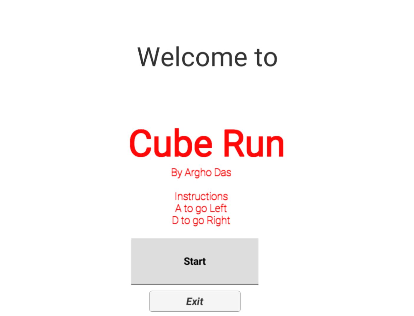 GitHub - Argho2016/Argho-s-Cube-Run: This is a game created with Unity ...