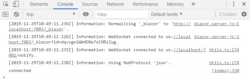 Blazor: Blazor Hub Does not Connect Across Entire MVC App · Issue ...