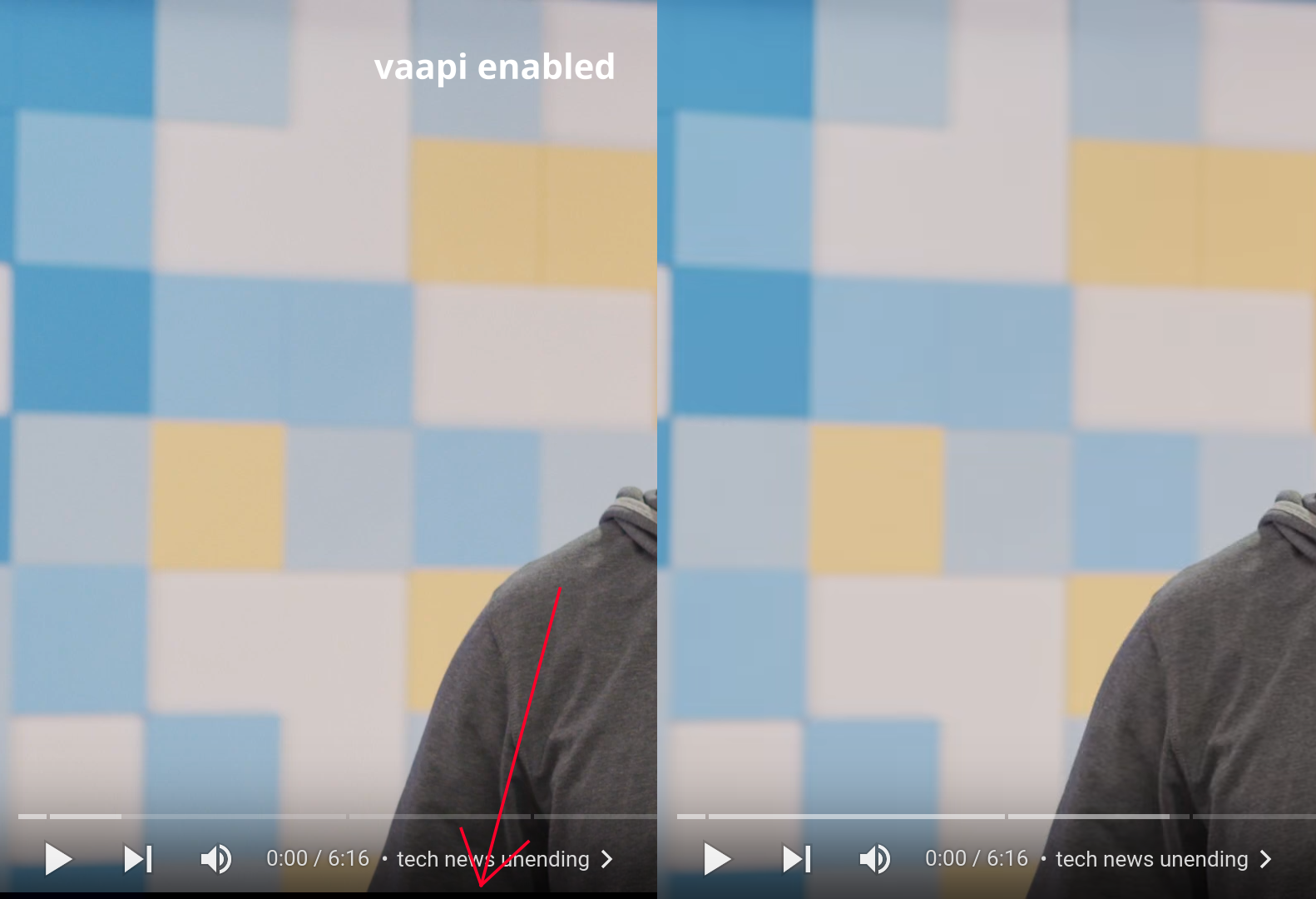 Bottom bar of video weird decoded · Issue #78 · elFarto/nvidia-vaapi ...