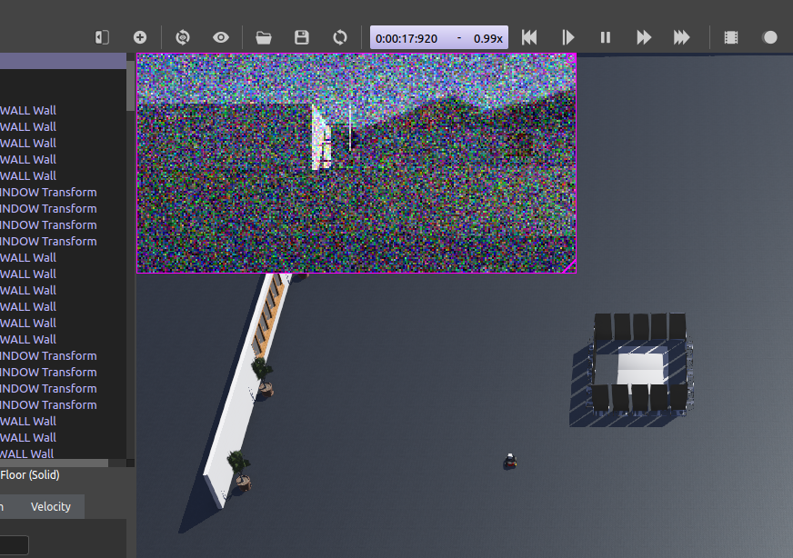 Noise becomes fixed patterned. · Issue #2139 · cyberbotics/webots · GitHub