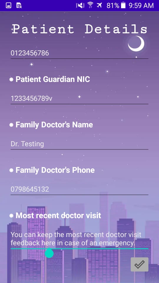 Dinuka Navaratna - PatientTracking 5