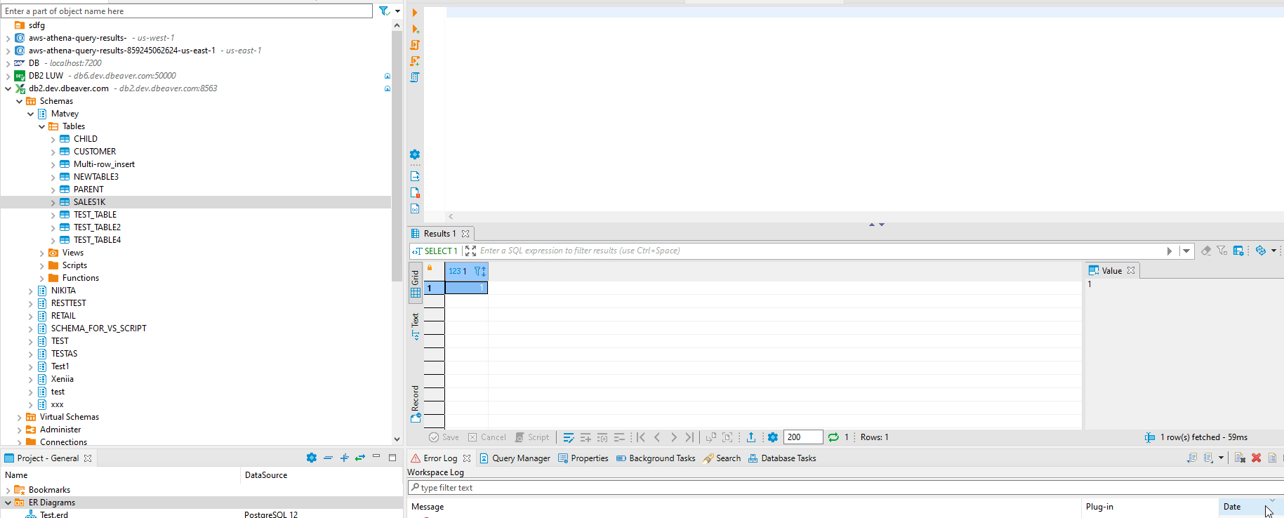 Exception in the table from the Export to CSV File Progress dialog ...