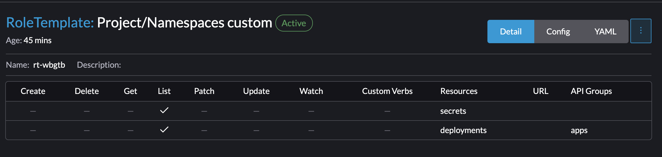 Sample Rancher Api View API Groups not set when creating custom roles · Issue #4315 · rancher ...