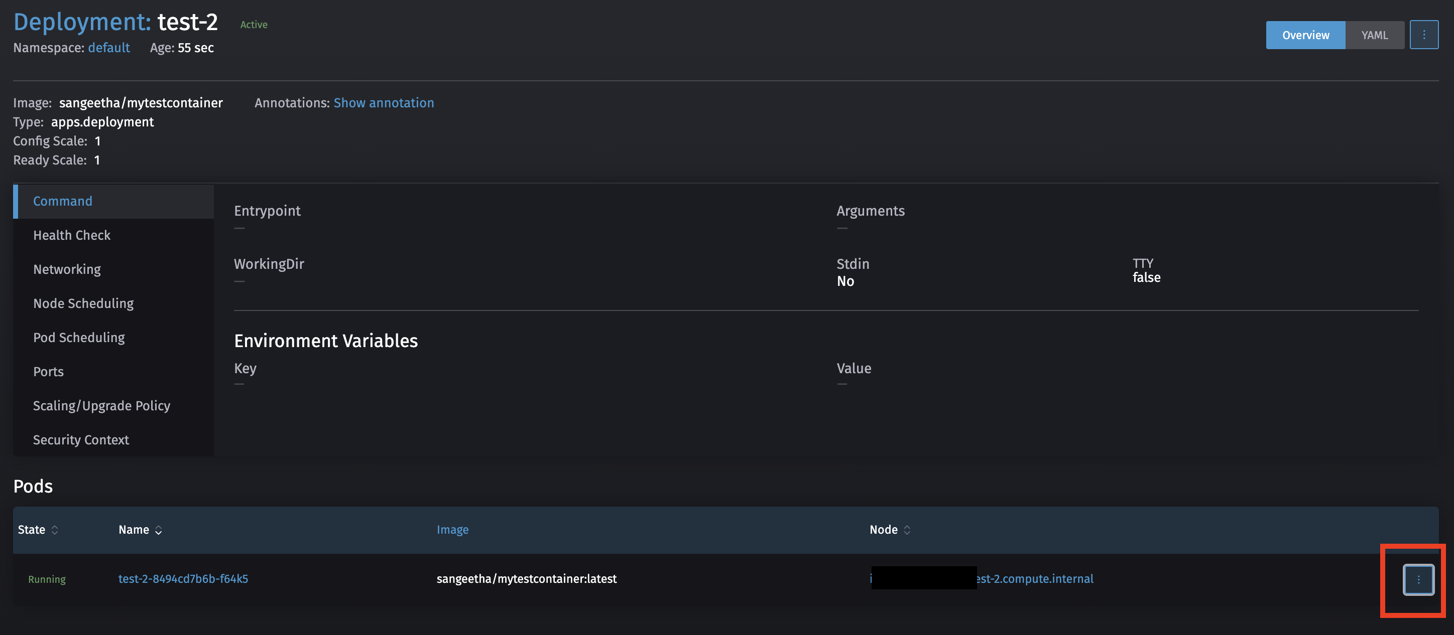 Ellipsis on the deployment detail page does not work · Issue #1158 ...