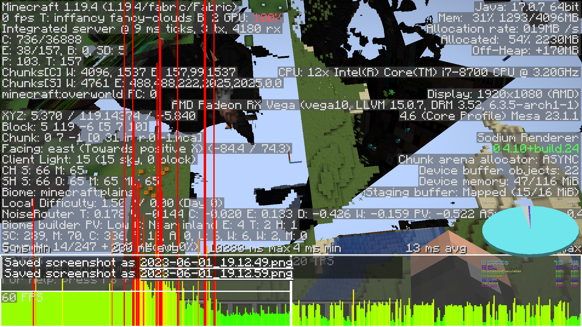 [gfxhub0] noretry page fault. Game unplayable GPU 100 Sodium
