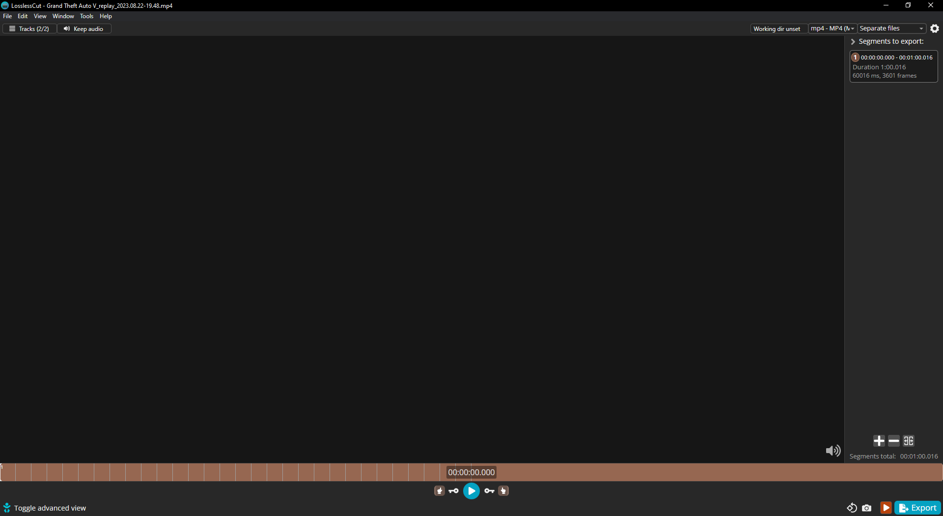 No video preview, only audio. · Issue 1686 · mifi/losslesscut · GitHub