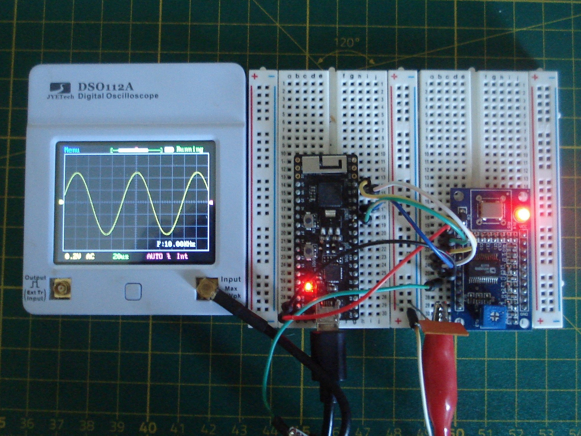 ESP32 AD9850 (DDS Signal Generator) · GitHub