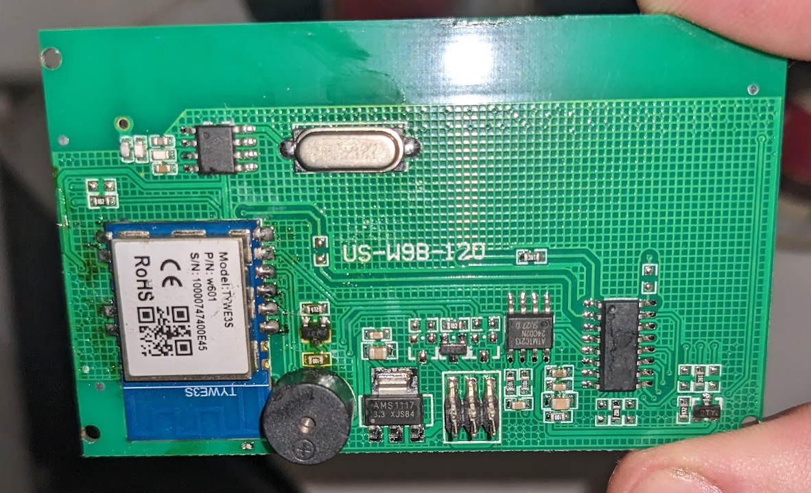 New "unknown device" light switch created and working is not showing ...