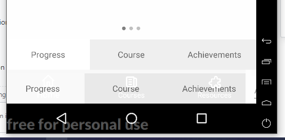 Shell Bottom Navigation Bar Rendering Issue · Issue #7160 · xamarin ...