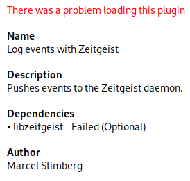 Plugins do not work with newest version of Zim · zim-desktop-wiki zim ...