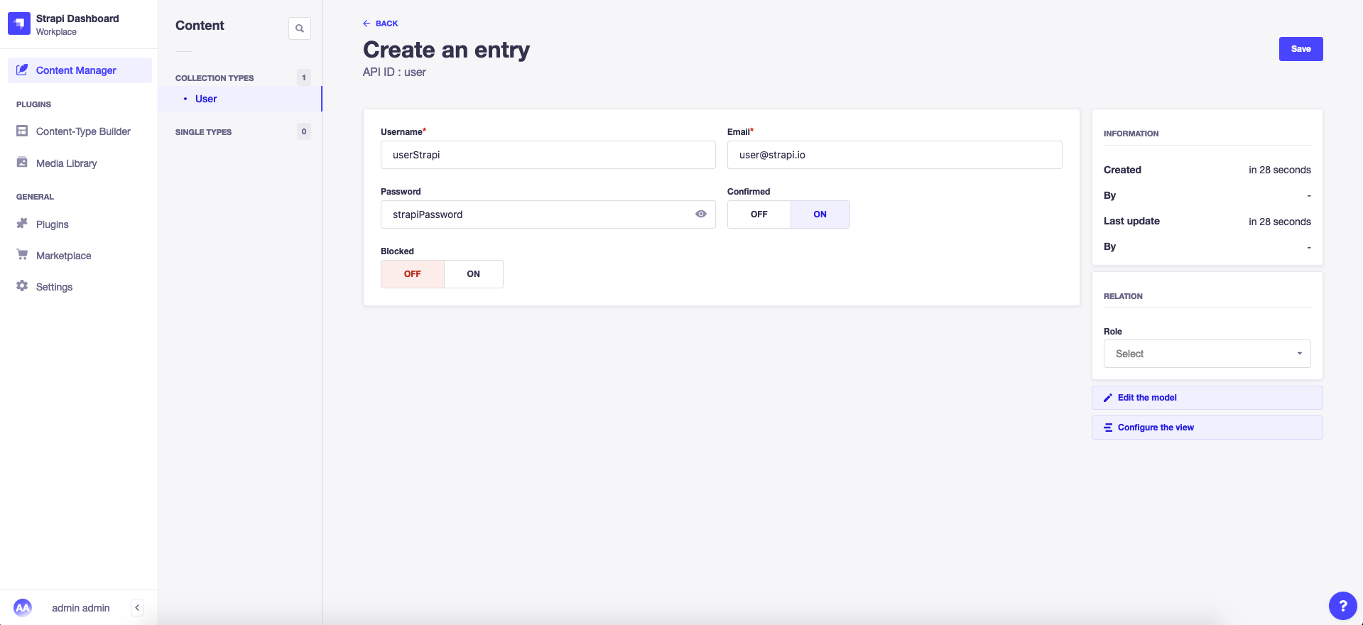 Cannot log in as user created from admin panel · Issue #12389 · strapi ...
