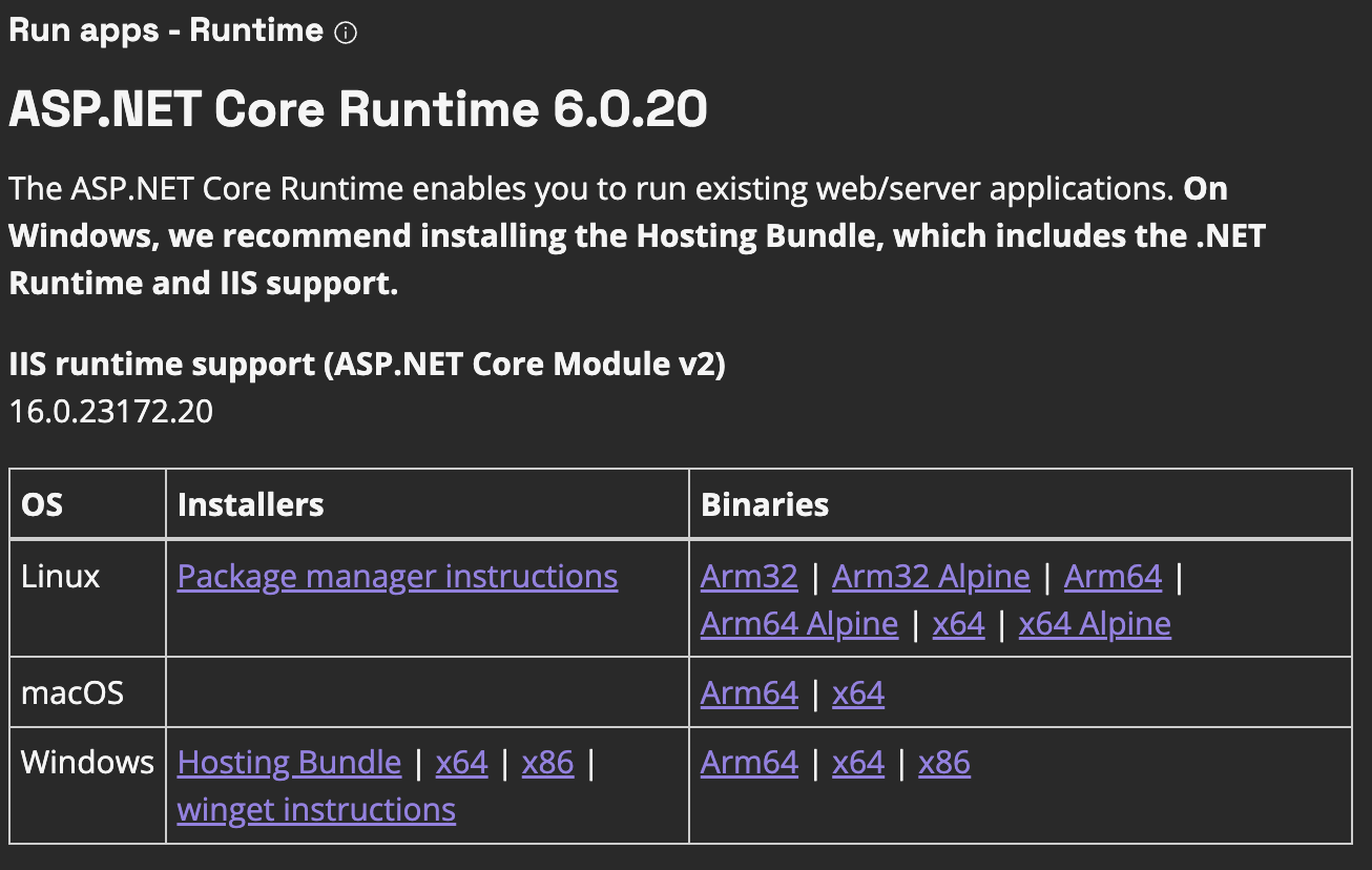 Please consider creating self contained installed bundles issue