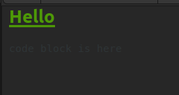 Code block is very hard to read when dark theme is enabled · Issue ...