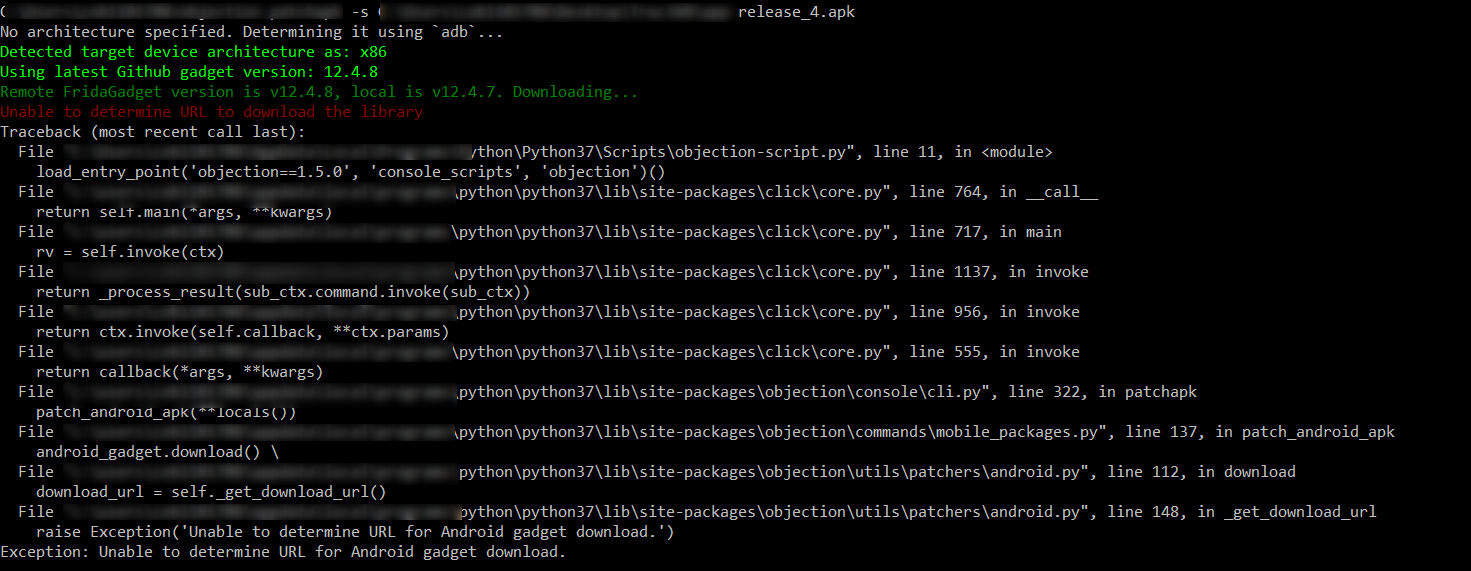 Unable to determine URL to download Library for android · Issue #226 ...