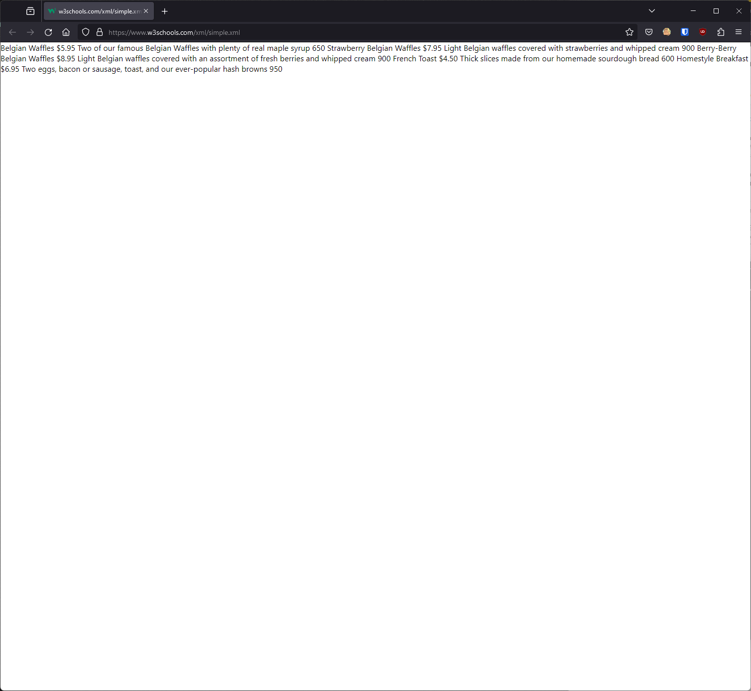 Firefox extension prevents proper XML file display · Issue 6865