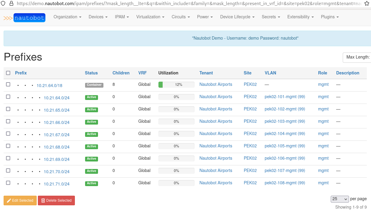 Filtering prefixes returns all instead of empty · Issue #1312 ...