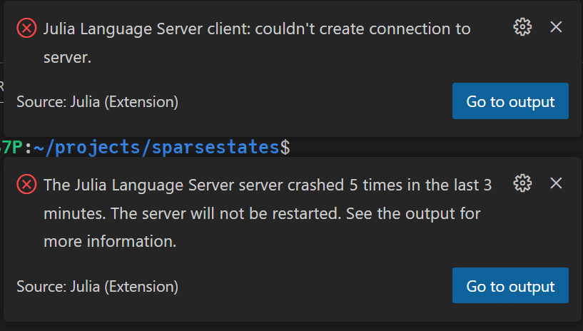Could Not Start The Julia Language Server In Vs Code – WDIB