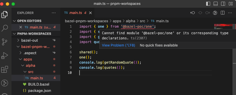 Editor unable to find node module and other build artifacts. · Issue ...