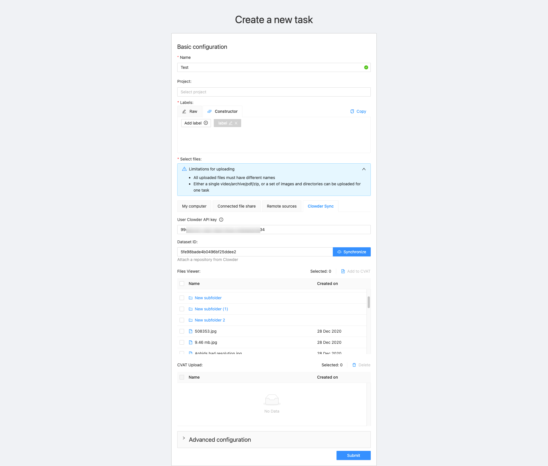 Clowder integration feature · Issue #3009 · cvat-ai/cvat · GitHub
