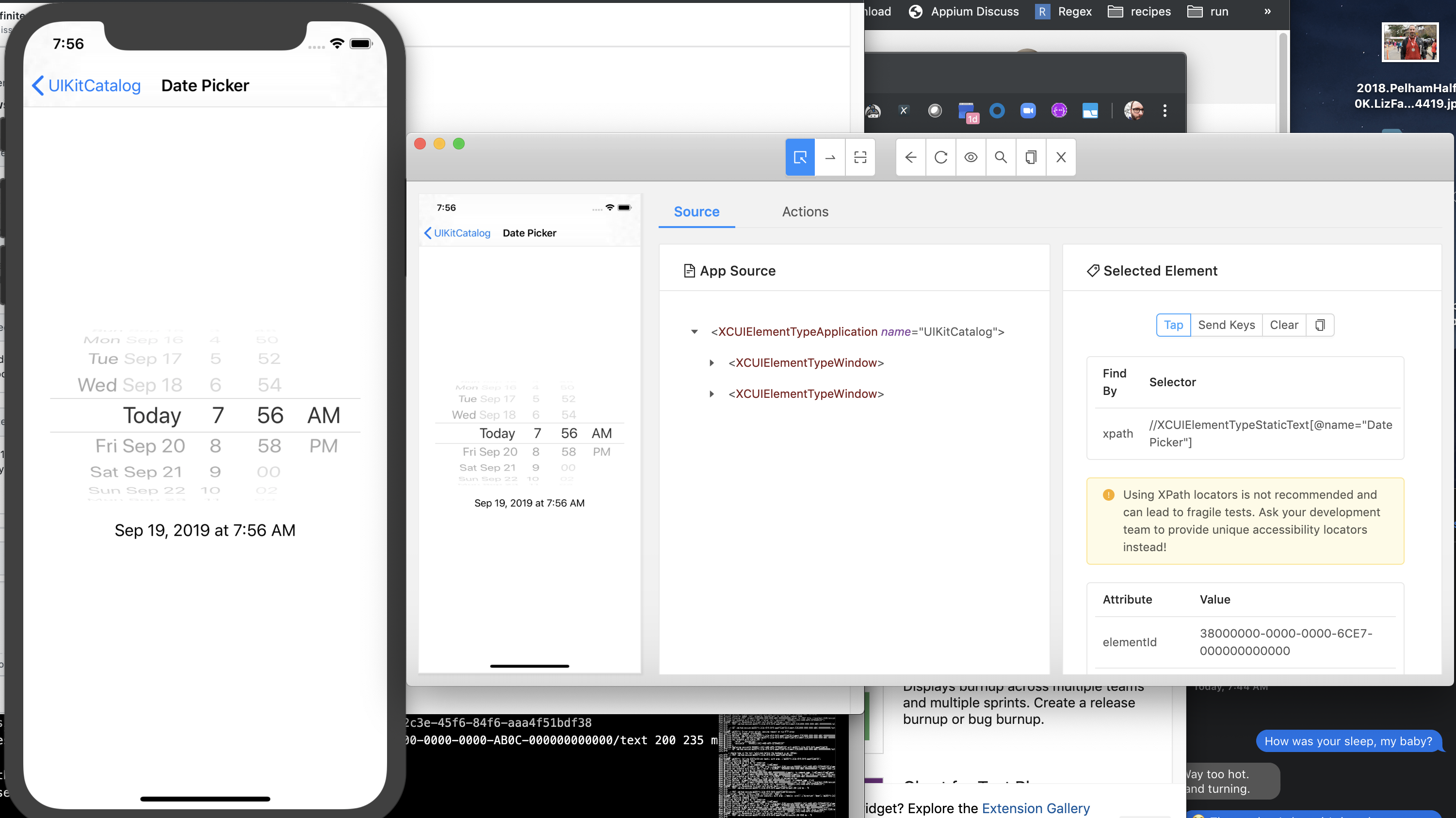 open appium desktop inspector